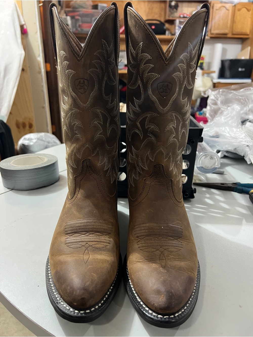 Ariat Women’s Heritage R Toe Western Boots Sz 7D